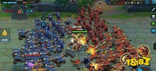 兵线的移动速度和各项属性是否会随着游戏时间加长而增长？[多图]