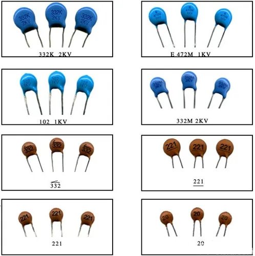 瓷片电容参数识别的方法 瓷片电容规格有哪些