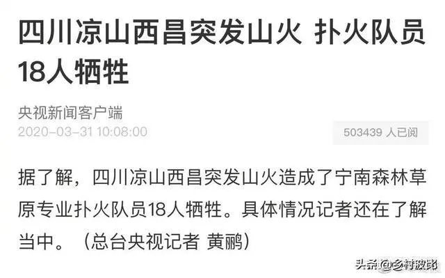 西昌山火为什么会死这么多人？