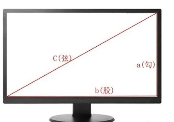 电脑24寸显示器多少厘米