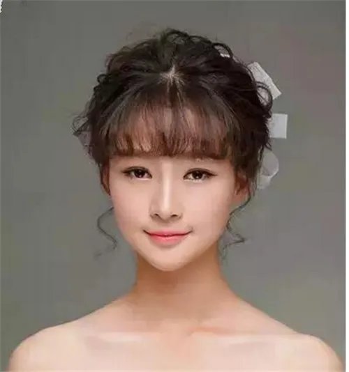 新娘结婚当天发型图片欣赏  新娘结婚当天扎什么发型好