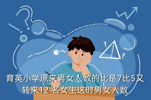 济南育英中学吧，育英小学原来男女人数的比是7比5又转来12 名女生这时男女人数