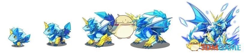 《洛克王国》狂战冰龙技能属性图鉴