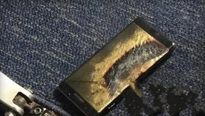 Note7烧穿地毯 三星遭遇史上最严重危机
