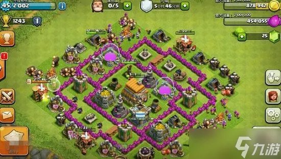 部落冲突6本最强布阵怎么布局 部落冲突6本最强布阵布局攻略