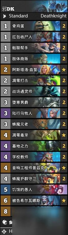 炉石标准模式卡组2023 标准卡组推荐