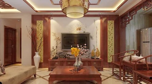 壁纸电视墙效果图 5款百看不厌的壁纸电视墙