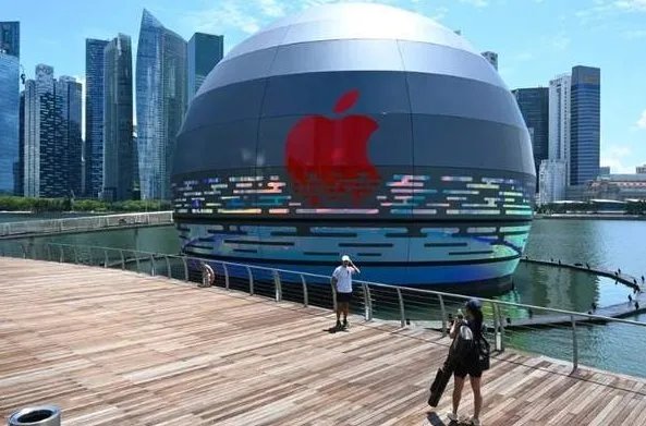 首个水上苹果零售店落户新加坡,具体什么时候开业呢?
