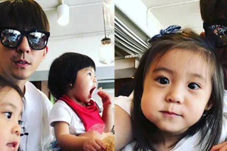 修杰楷生日照曝光 微博晒带娃照
