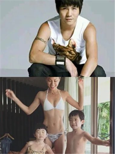 曹格一家海边庆生照片曝光 小女儿变瘦了脸却还是圆圆的