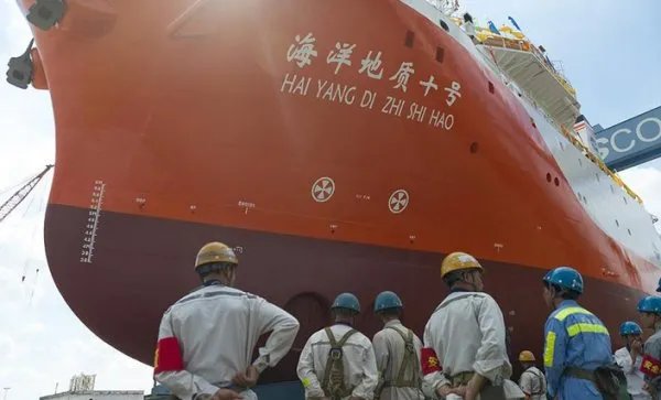 海洋地质十号下水的钻探功能如何?