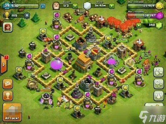 部落冲突6本最强布阵怎么布局 部落冲突6本最强布阵布局攻略