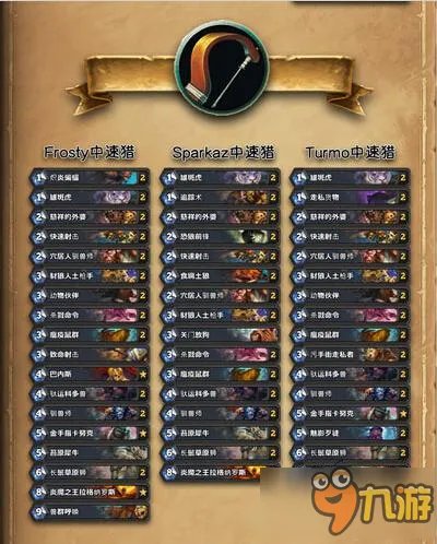 加基森卡组大全 一图看加基森上分卡组推荐