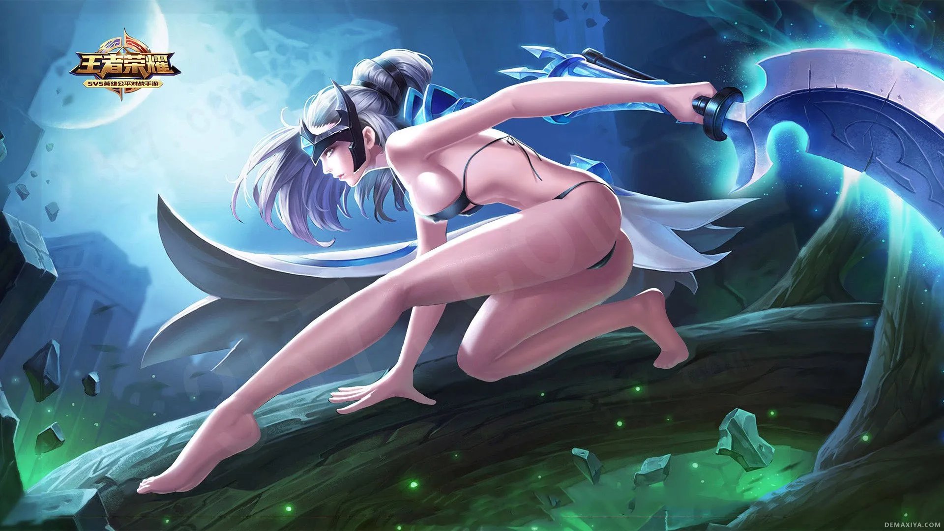 《王者荣耀》上官婉儿去衣图