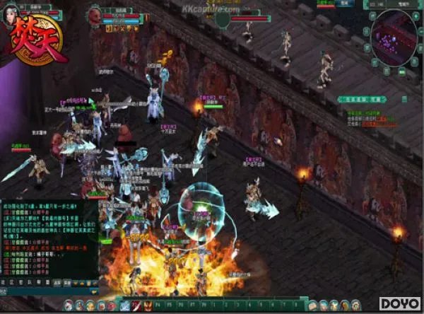 《焚天OL》首次万人测试战今日14:00点热血开启,等你来战