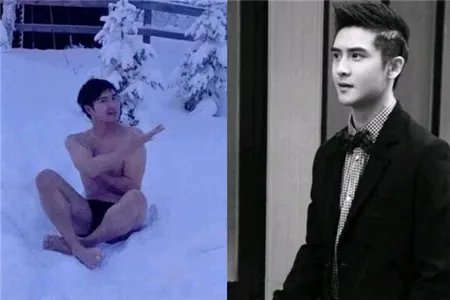 田亮赤身坐雪地里被指像沈腾 本尊调侃那是他的职业习惯