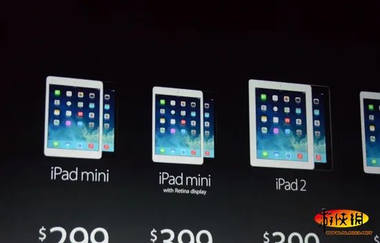 苹果iPad mini 发布会2：视网膜屏/国行2888元起