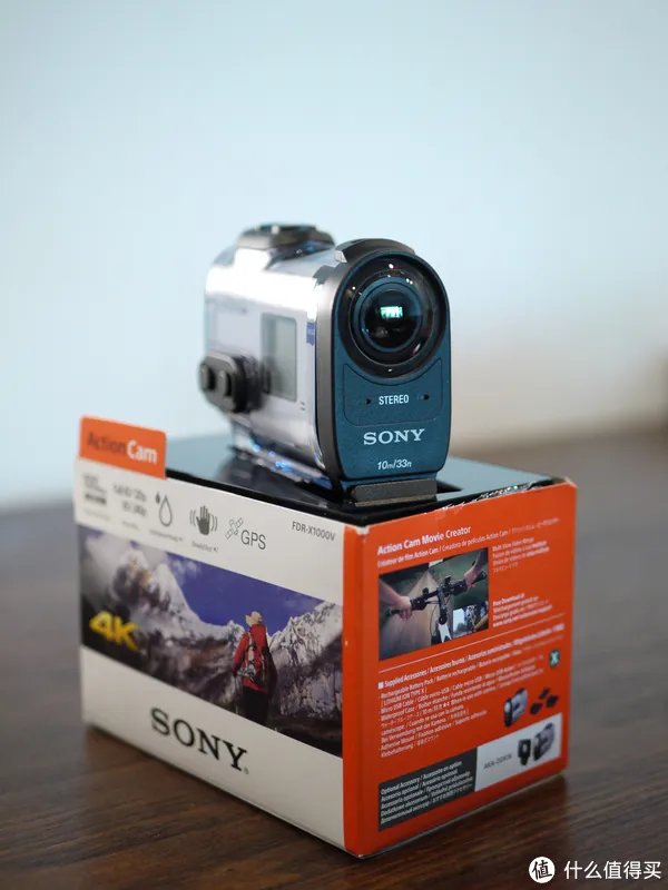 德亚极速直邮-SONY 索尼 FDR-X1000V 4K运动相机 开箱