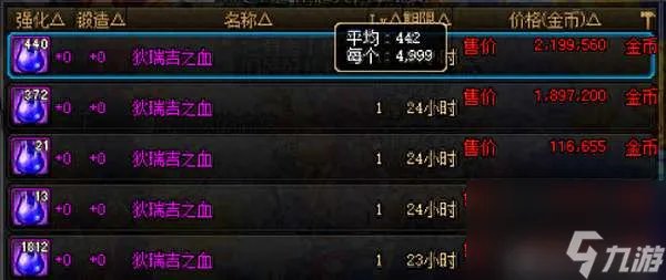 DNF狄瑞吉之血是什么怎么获取 爆率解析和用途详解