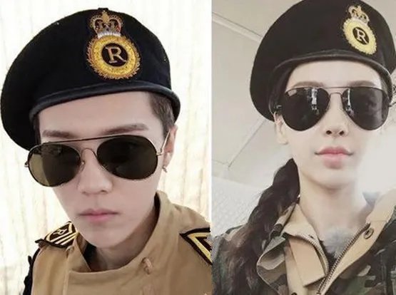 baby军装学撩妹帅翻网友 女神也爱追《太阳的后裔》