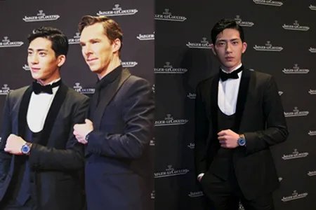 井柏然卷福同框 绅士范魅力十足