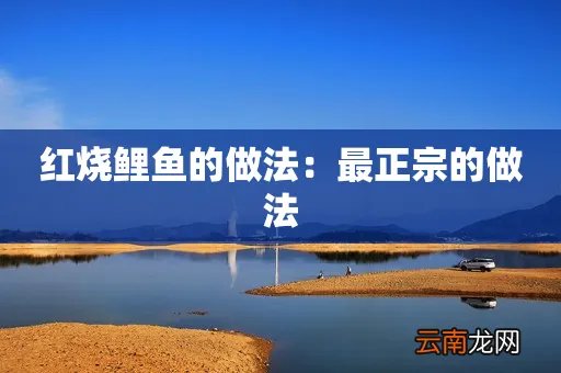 红烧鲤鱼的做法：最正宗的做法