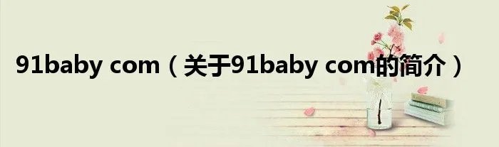 91baby com（关于91baby com的简介）
