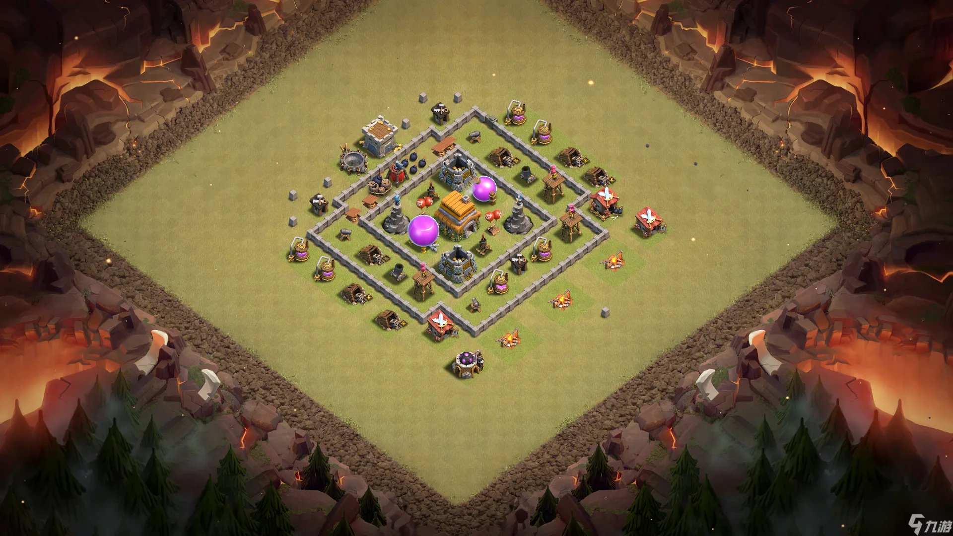 部落战7本最强布阵 部落战争7本布局最强推荐