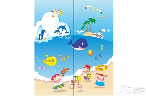 四维空间移门大全 移门图案赏析 移门保养