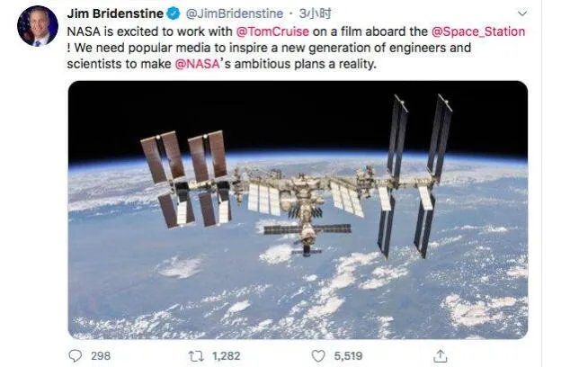 阿汤哥合作NASA是怎么回事 阿汤哥计划上太空拍电影是真的吗