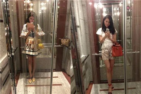 李嘉欣电梯间自拍 晒母亲80岁照片惊艳众人