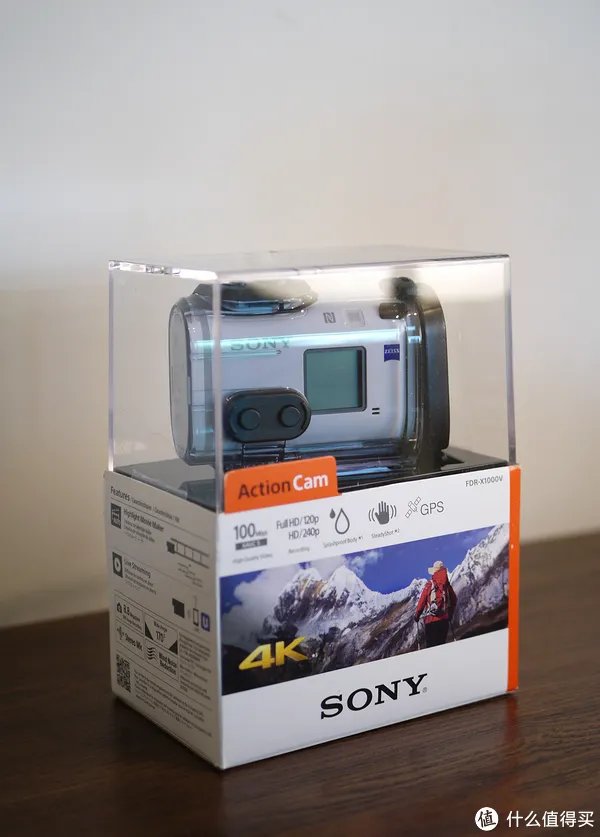 德亚极速直邮-SONY 索尼 FDR-X1000V 4K运动相机 开箱