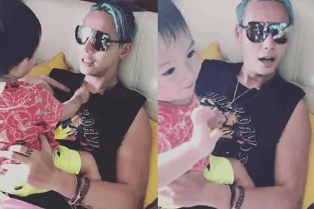 陈伟霆登春晚感慨 抱着孩子满脸幸福