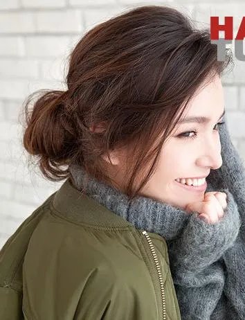 韩式花苞头发型扎法：教你怎么扎韩式花苞头