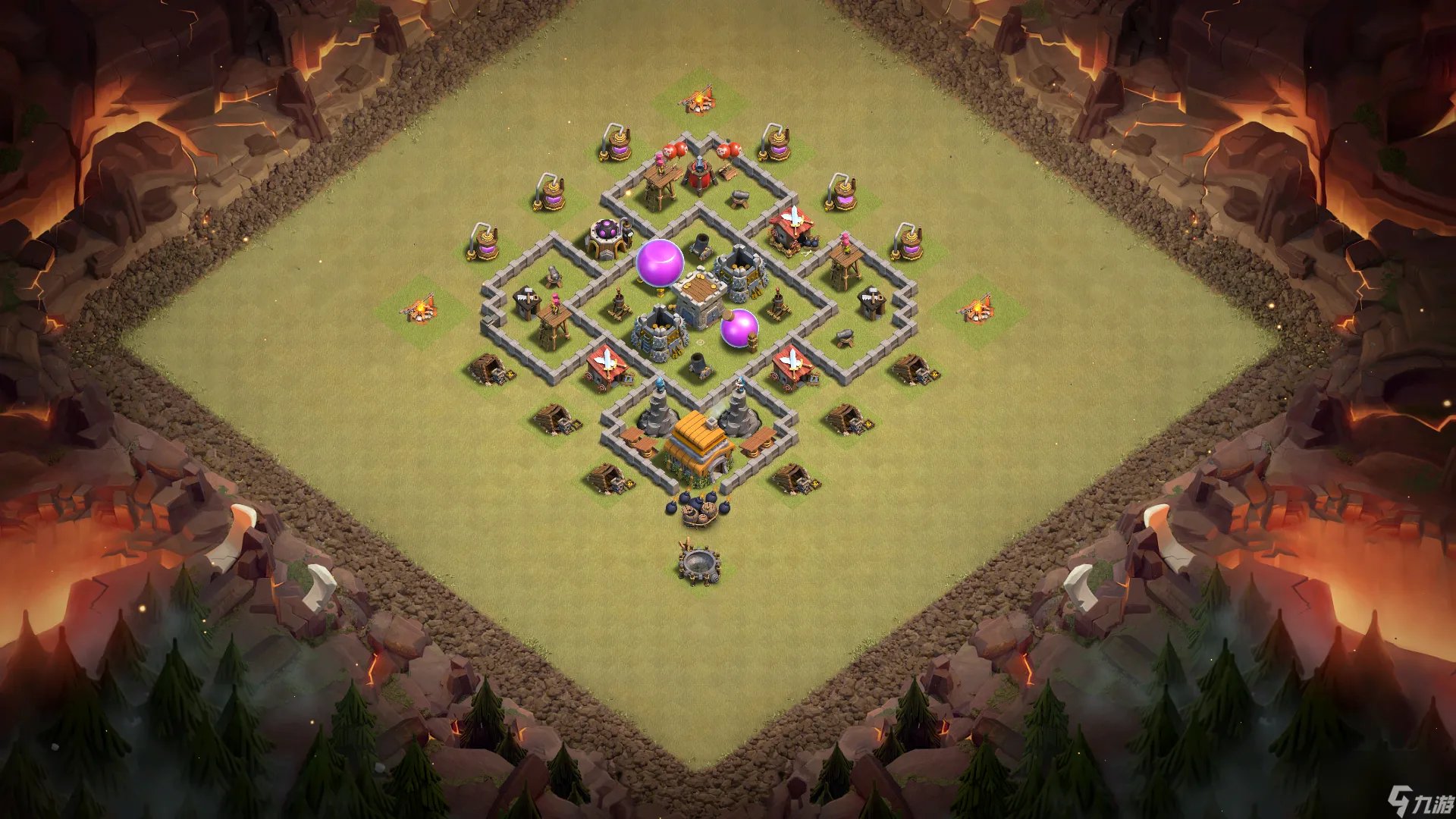 部落战7本最强布阵 部落战争7本布局最强推荐