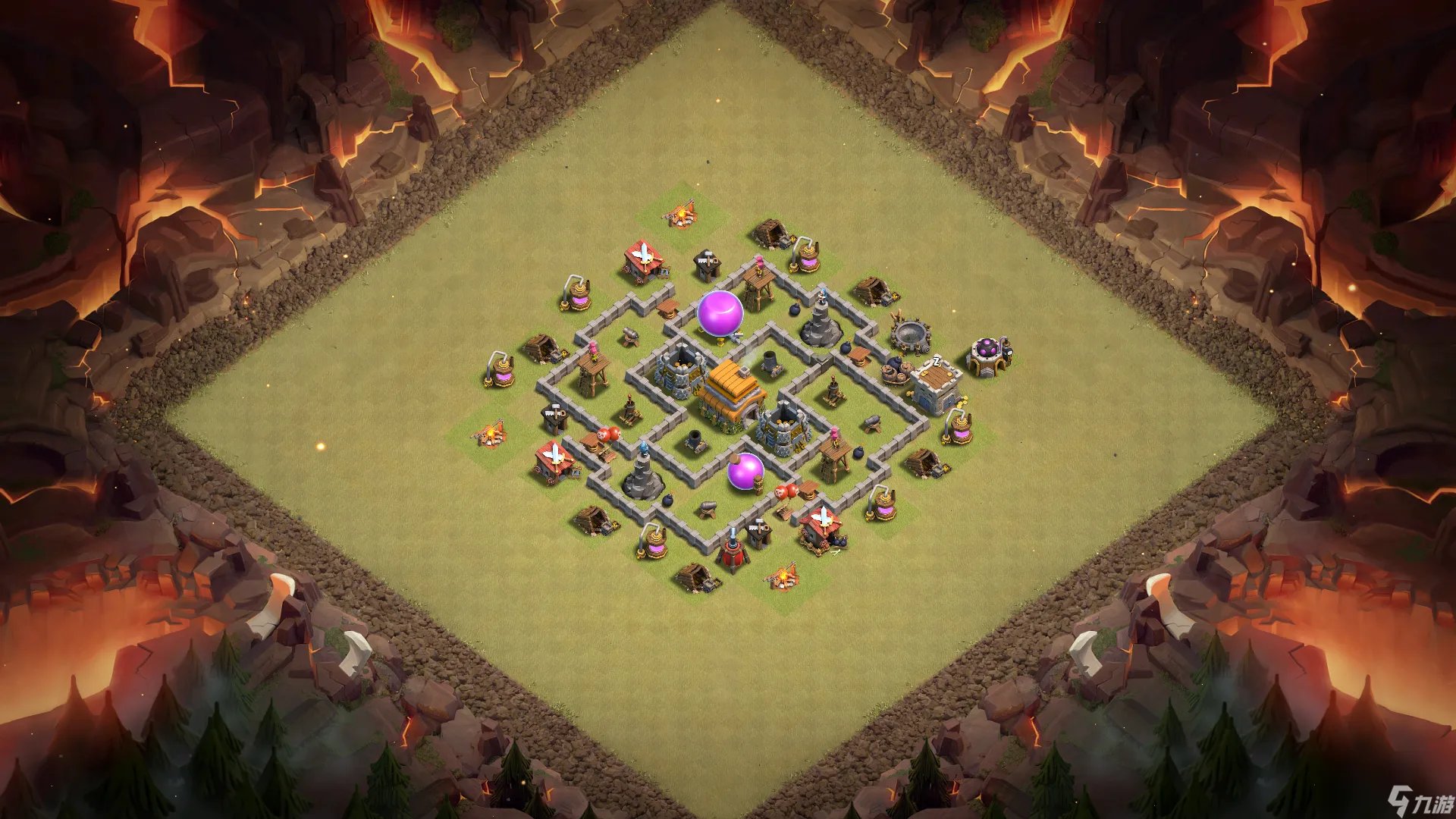 部落战7本最强布阵 部落战争7本布局最强推荐