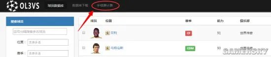 FIFA Online3数据库推荐 韩服球员数据库