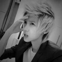 qq非主流黑白头像