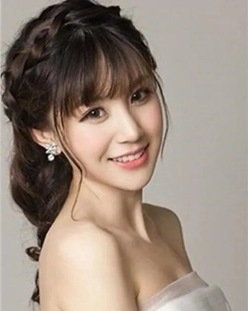 齐刘海新娘发型怎么样 适合结婚的新娘发型