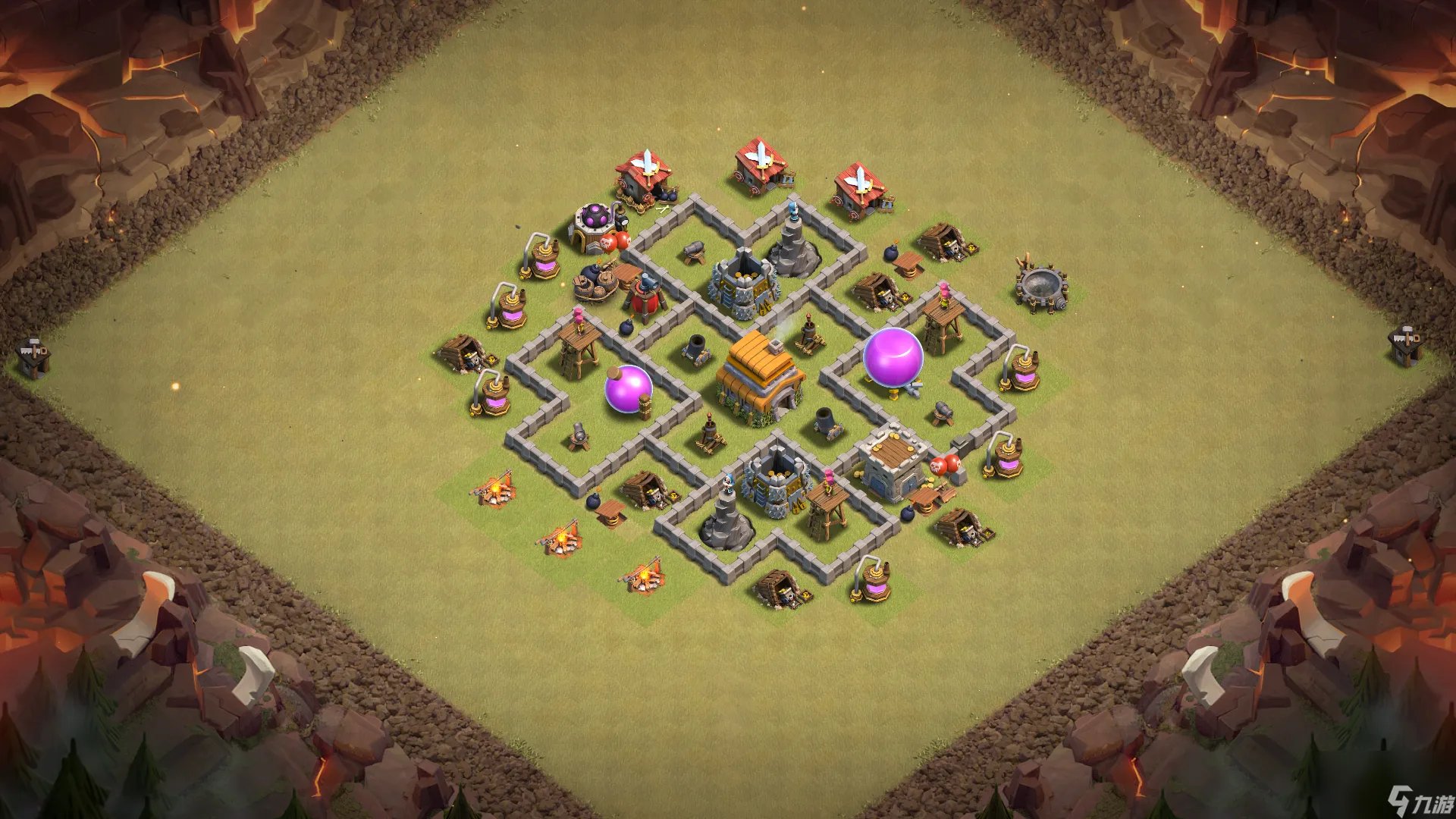 部落战7本最强布阵 部落战争7本布局最强推荐