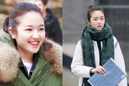 李兰迪现中戏艺考  可爱形象被称赞