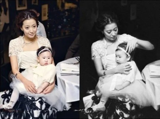 汤姆克鲁斯女儿和金喜善女儿照片对比 子女美丑自有遗传