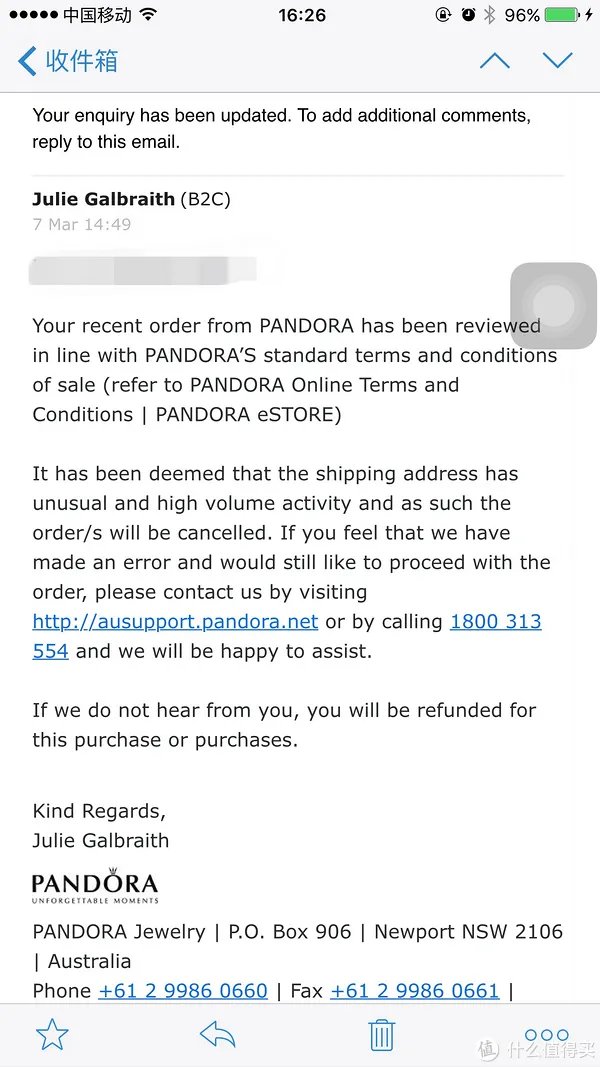 女人的心情——三分天注定,七分靠shopping 篇二:PANDORA 潘多拉 澳洲官网购物心得及手链 开箱