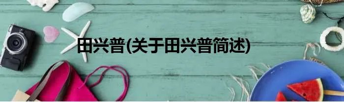 田兴普(关于田兴普简述)