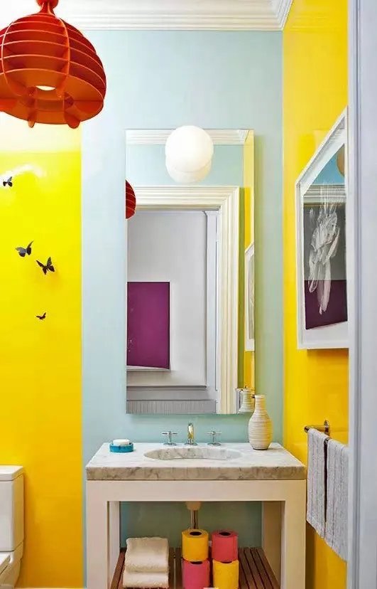 风格迥异的时尚卫生间，保证你没见过！