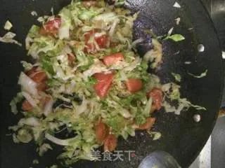 西红柿炒大头菜