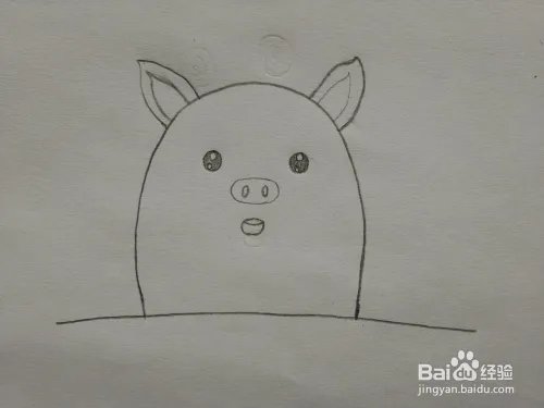 简笔画——怎么画萌猪