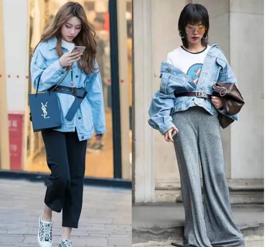 牛仔外套配什么裤子 女生穿牛仔外套配什么裤子好看