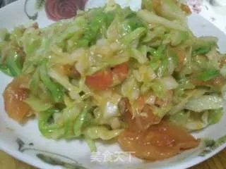 西红柿炒大头菜