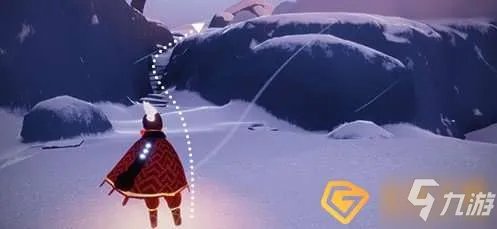 《光遇》雪隐峰全部小金人分布位置分享 雪隐峰小金人在哪里